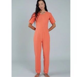 Ilana Kohn Jumpsuit Lee in Neon Salmon